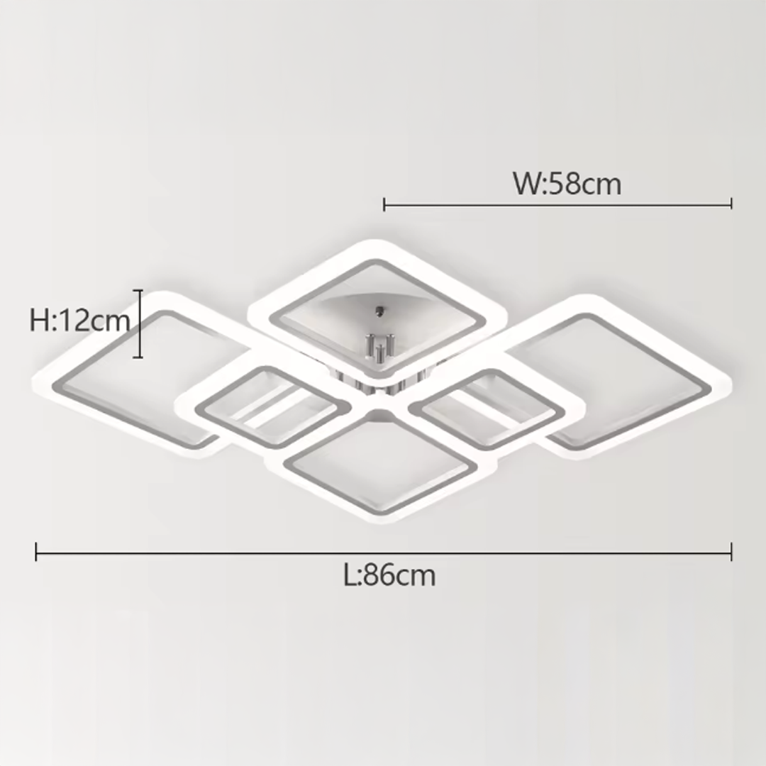 Plafonnier LED Geometria